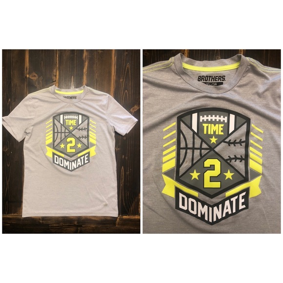 Set of 7 Boys Athletic Shirts SZ XL & XXL - Picture 8 of 8